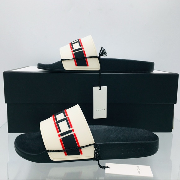 Gucci 522884 JC200 9572 Women’s Rubber Slide/ sandal - Picture 3 of 15